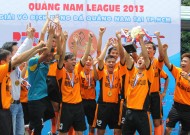 Kết thúc giải bóng đá Quảng Nam League 2013: Tiên Phước FC lên ngôi vô địch