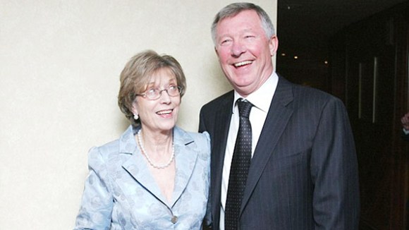 Sir Alex Ferguson và vợ Cathy