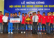 Tân binh HV-An Giang chắp vá chơi V-League