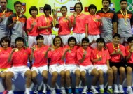Chung kết Futsal nữ giải tiền SEA Games 2013: Đánh bại nữ Thái Lan  4- 3, Việt Nam giành chức vô địch