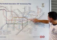 Đem Sir Alex, Mourinho, Drogba… lên bản đồ tàu điện ngầm London