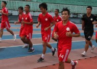 Ho Chi Minh City Football Club before 2014 season : Training course in Cambodia and Thailand