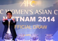  Draw of the AFC Women’s Asian Cup 2014: Vietnam will have a chance to vie for a World Cup 2015