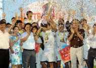 End of Ho Chi Minh City Football tournament for students 2013: Hong Bang International University wins Champions