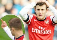 Vì sao Wilshere giơ "ngón tay thối" với CĐV Man City?