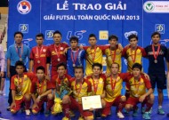 Giải Futsal toàn quốc 2014:  10 đội bóng góp mặt