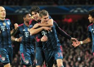 Classy Bayern overcome 10-man Arsenal