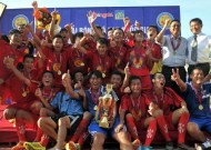 Vô địch U-17 quốc gia, PVF được LĐBĐ TP.HCM thưởng 100 triệu