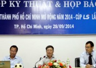 Press conference of HCMC 2014 Women's open futsal tournament – 4th LS Cup