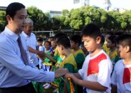To Start up school’s football movement in schoolyear 2014 – 2015 at Area 6