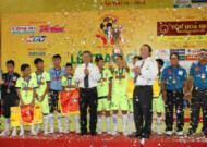 Kết thúc giải bóng đá (Futsal) trẻ em có hoàn cảnh đặc biệt lần thứ 16 – Cúp Tôn Hoa Sen  2015:  Gia Lai đoạt Cúp vô địch