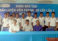 Khai giảng Khóa đào tạo HLV Futsal sơ cấp lần II - 2015.
