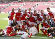 Wenger finally beats Mourinho after 14 tries as Arsenal win Community Shield