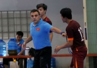 Vietnam national Futsal team are highly practising for 2015 South East Asia Championship