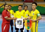 CLB futsal nữ Thái Sơn Nam tiếp tục giành chiến thắng, giữ vững ngôi đầu bảng