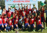 Q.9 vô địch giải bóng đá Hội khỏe phù đổng TP.HCM khối 6&7 năm học 2015 -2016