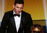 Messi wins Ballon d'Or for fifth time