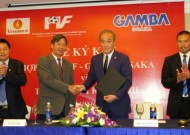 Local football talent fund inks deal with Gamba Osaka