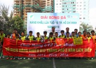 Bế mạc giải U12 năng khiếu TP.HCM : U12 Phú Nhuận đoạt chức vô địch