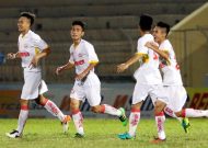 Hà Nội giành vé đầu tiên vào bán kết giải bóng đá U19 quốc gia 2017