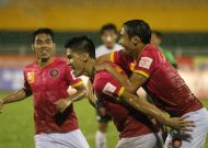Sài Gòn FC thắng đậm Long An trên sân Thống Nhất