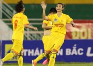 Phong Phú Hà Nam trở lại ngôi đầu giải bóng đá nữ VĐQG – cúp Thái Sơn Bắc 2017