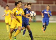 TPHCM có chiến thắng đầu tay tại giải bóng đá nữ VĐQG - Cúp Thái Sơn Bắc 2017