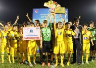 TP.HCM I vô địch lượt đi Giải bóng đá nữ VĐQG Cúp Thái Sơn Bắc 2017