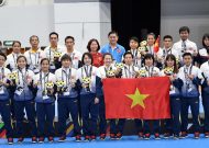 Đội tuyển futsal nữ Việt Nam giành HCB, đội tuyển futsal nam giành HCĐ SEA Games 29