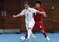 Đội tuyển futsal nữ Việt Nam thắng tưng bừng Myanmar