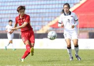 Đội tuyển nữ Việt Nam hoà kịch tính với Thái Lan