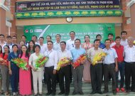 Khai mạc chương trình bóng đá học đường TPHCM, năm học 2017 - 2018, huyện Bình Chánh