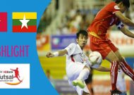 Clip tuyển futsal Việt Nam đánh bại Myanmar giành ngôi nhất bảng A