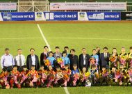 Đội nữ Gyeongsangbuk-do thắng đội nữ TPHCM trong trận giao hữu trên sân Thống Nhất