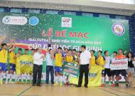 ĐH Công Nghệ TP.HCM (HUTECH) vô địch giải futsal sinh viên 2017 cúp ĐH Gia Định