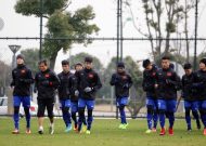 Clip tuyển U23 VIệt Nam có buổi tập đầu tiên tại Thượng Hải trước VCK U23 châu Á 2018