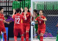 Đội tuyển futsal nữ Việt Nam thắng Bangladesh tại giải futsal nữ châu Á 2018