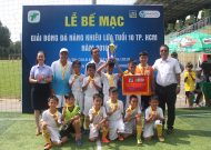 Phú Nhuận vô địch giải bóng đá năng khiếu U10 TPHCM năm 2018