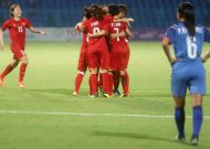 Đội tuyển bóng đá nữ Việt Nam đánh bại Thái Lan tại Asiad