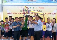 Năng Khiếu TDTT bảo vệ thành công ngôi vô địch giải futsal học sinh THPT TPHCM