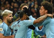 Aguero and Sane's individual brilliance the difference as Man City reopen title race