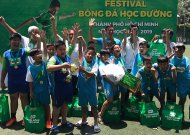 HCMC school football festival 2018-2019 school year ended