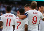 The dream trio! Rashford, Sterling and Kane give England an attack that would grace any team in the world