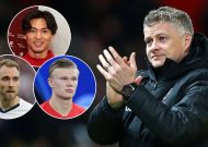 Eriksen & Haaland in? Man Utd eye two January signings after Minamino blunder