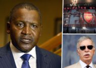 African billionaire Aliko Dangote hints at buying Arsenal in 2021