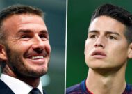 Beckham in talks with Real Madrid to bring James Rodriguez to Inter Miami