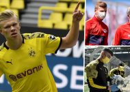 Social distancing, masked subs and Haaland scoring: Bundesliga offers view into football's post-pandemic future