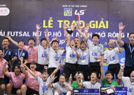 Giải Futsal nữ TP Hồ Chí Minh mở rộng Cúp LS 2021: Thái Sơn Nam lên ngôi vô địch