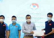 Lãnh đạo VFF gặp gỡ, động viên, giao chỉ tiêu cho ĐT futsal Việt Nam