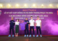 Hướng tới V.League 2022, Becamex Bình Dương đặt mục tiêu Top 3